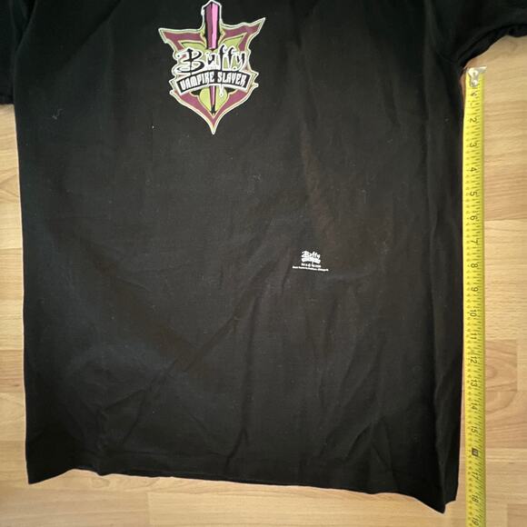Rare Vintage 1998 Buffy the Vampire Slayer Promo T-Shirt BTVS Logo Never Worn M - Picture 7 of 10